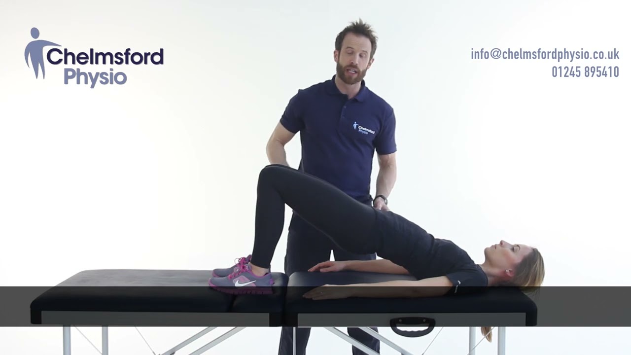 Glute Bridge | Chelmsford Physio