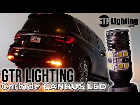 LED Turn Signal Bulbs Without Resistors | GTR Lighting Carbide CANBUS LED