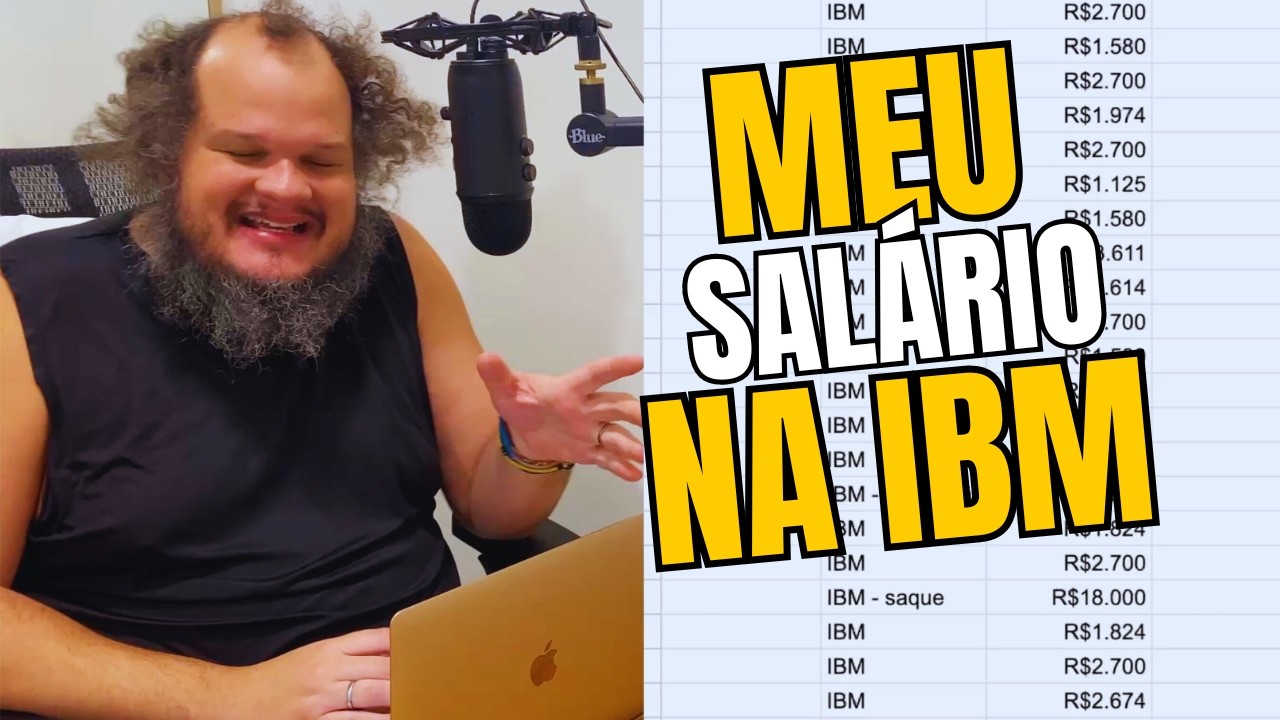 QUANTO GANHEI TRABALHANDO NA IBM POR 1 ANO E 8 MESES