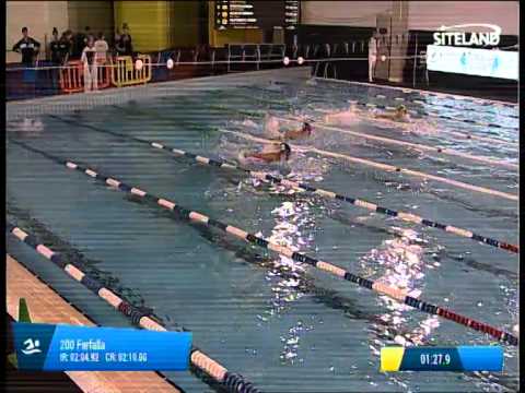 Serie 1 dei 200 Farfalla  Assoluti F Agonisti - 7° Trofeo SOGEIS Montichiari