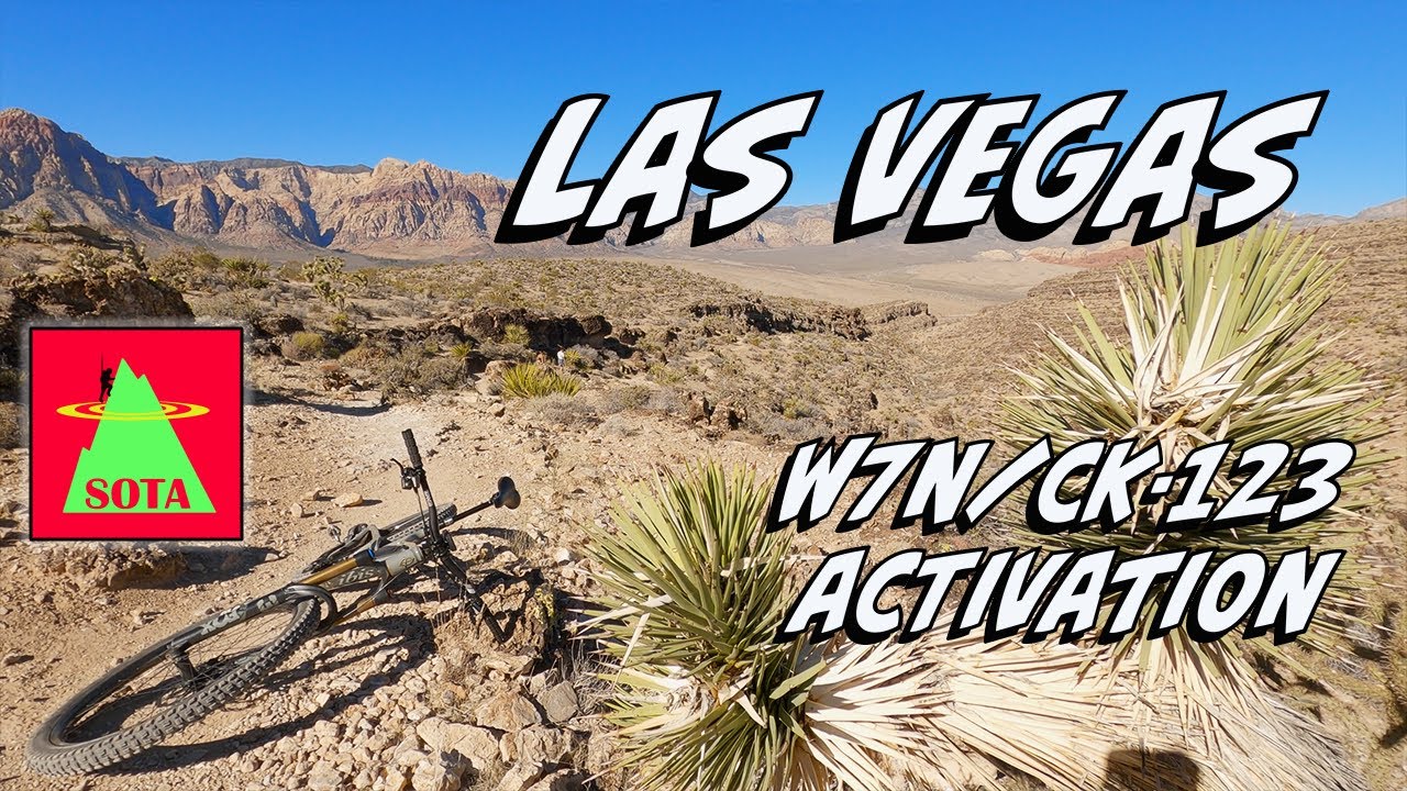 What happens in Vegas goes on the Air! - SOTA W7N/CK-123