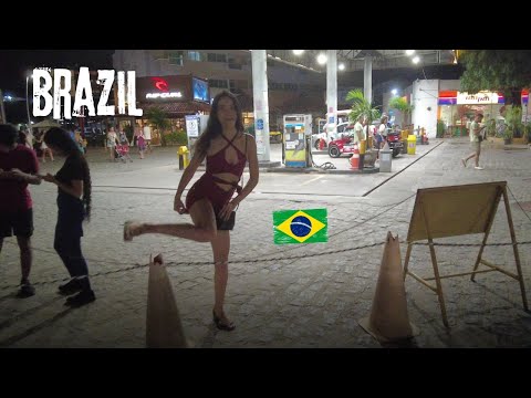 🇧🇷 Porto de Galinhas, Brazil | Streets, Beach, Restaurants & Nightlife | Natural Soundscapes | 4K