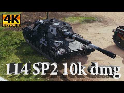 114 SP2 Video in Ultra HD 4K🔝 10,210 DMG, 3 Kills, 1295 EXP | World of Tanks Best Moments