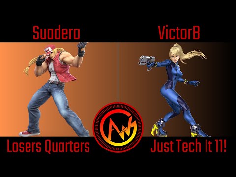 AWG Just Tech It 11 Losers Quarters - Suadero (Terry) Vs VictorB (ZSS) Smash Ultimate - SSBU