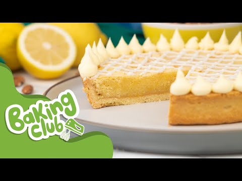 How to Make Lemon & Almond Tart - Baked In's January 2022 Baking Club Box