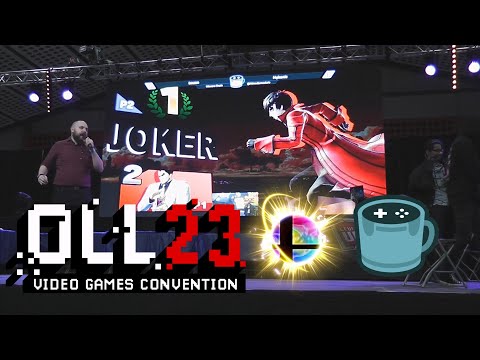 Super Smash Bros Ultimate Finals at OLL23 Video Games Convention