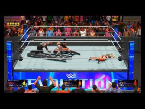 Trish Stratus vs Flannagan MacDyre vs Neria(C)