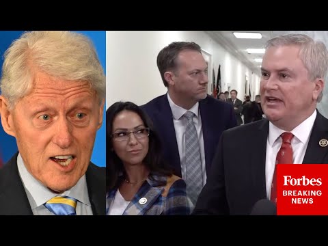 BREAKING: James Comer Speaks To Reporters After Bill Clinton Refuses To Testify In Epstein Probe