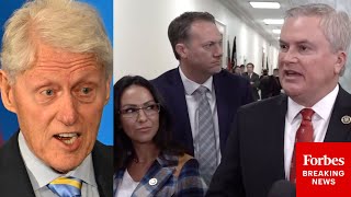 BREAKING: James Comer Speaks To Reporters After Bill Clinton Refuses To Testify In Epstein Probe