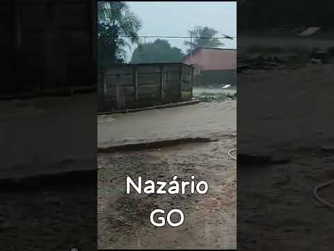 Chuva abençoada, em Nazário Goiás!