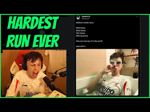 Caedrel's Reaction To WBG Making TOP 4 At Worlds 2023