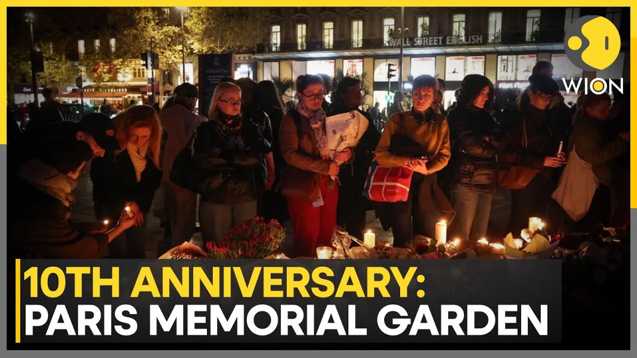Paris Remembers: New Memorial Garden Commemorates Attack Victims | 10 Years After Attacks | WION