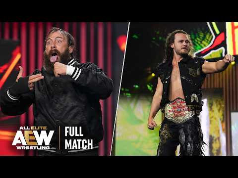 FULL MATCH: "Jungle" Jack Perry vs Mark Davis - AEW National Championship | AEW Dynasty Zero Hour