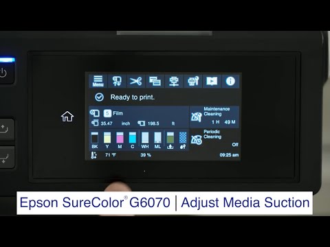 How to Adjust the Media Suction