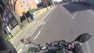 MT07 SETS OFF CAR ALARM|CARBON AKRAPOVÍC