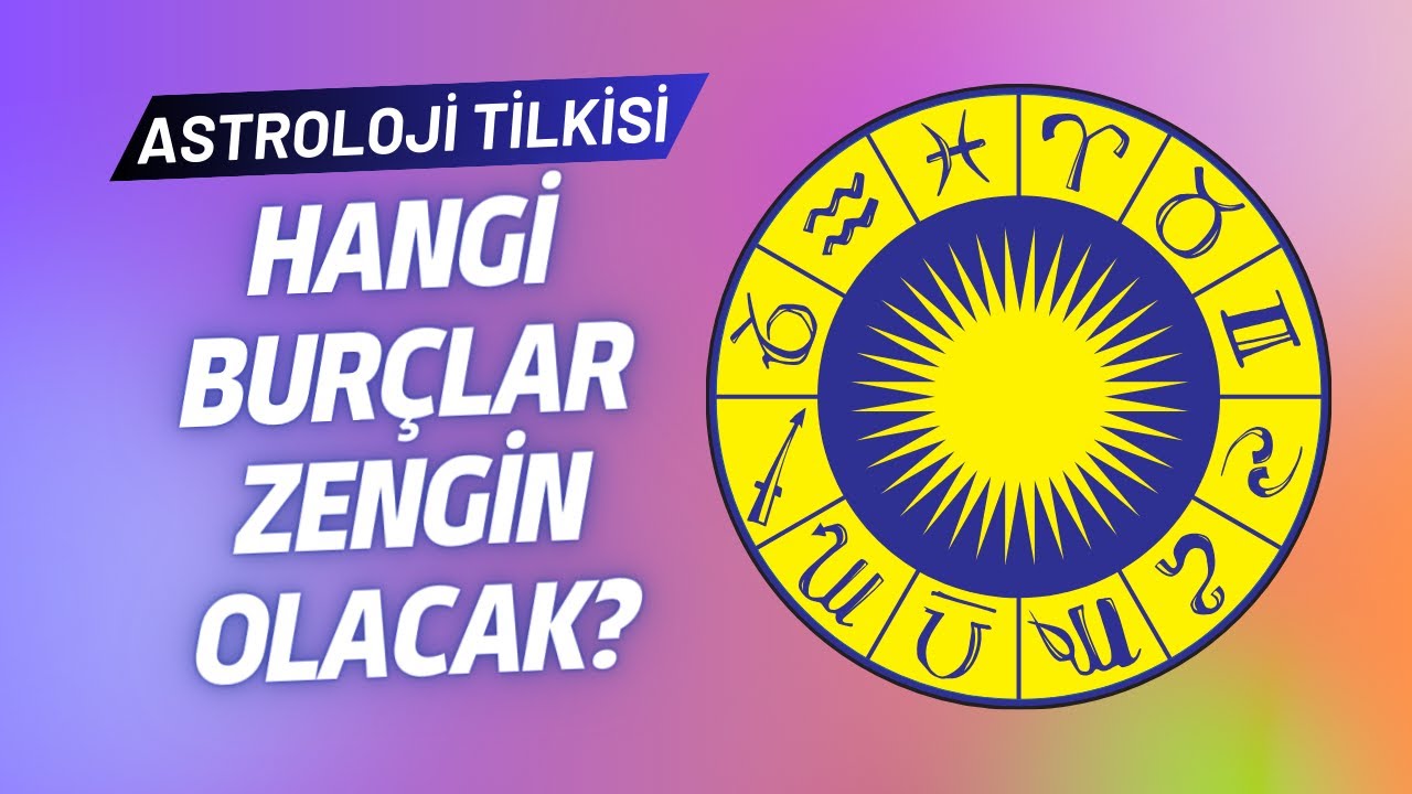 Ekim Ayında Hangi Burçlar Zengin Olacak?