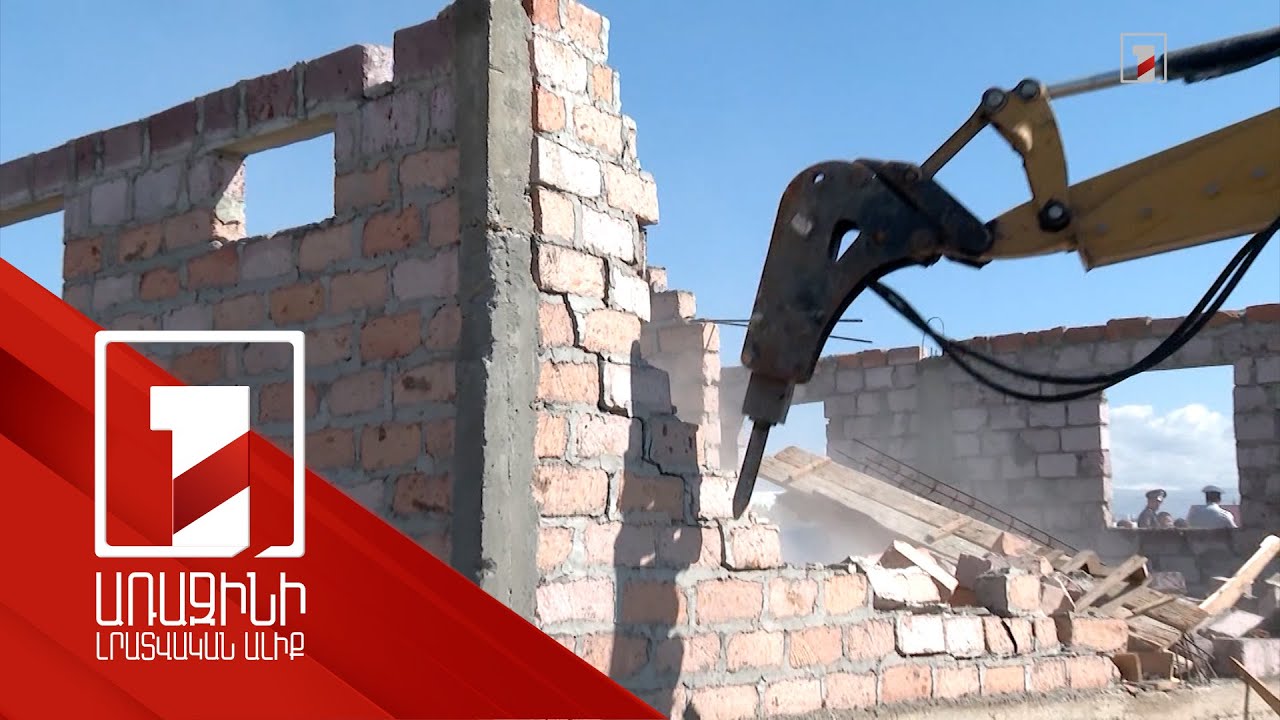 Բնակելի տներ, կրպակ ու բենզալցակայան. 2023-ին Երևանում քանդվել է 342 ապօրինի կառույց
