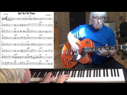 Get Out Of Town - Jazz guitar & piano cover ( Cole Porter )