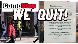 Employees Walk Out GameStop! Assets Exposed!