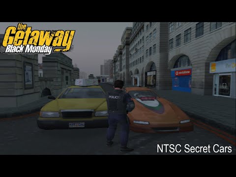 The Getaway: Black Monday - NTSC Exclusive Secret Cars