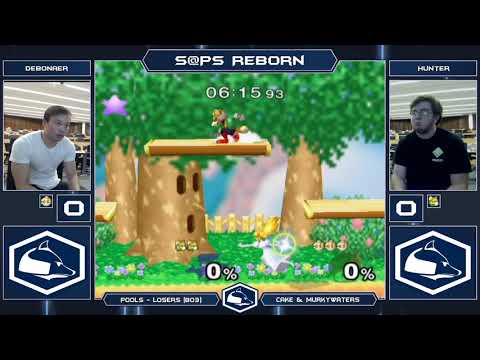 S@PS Reborn Melee Singles - Debonaer (Peach) vs Hunter (Fox) - Pools Losers