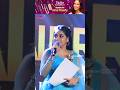 Dazzler Saniya Babu TV Awards 2025 Milestone Makers Shorts