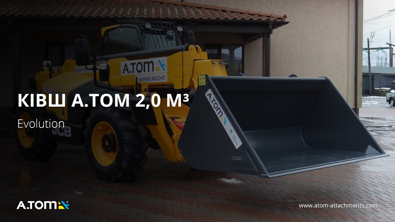 Shovel bucket - A.TOM Evolution 2,0 m³