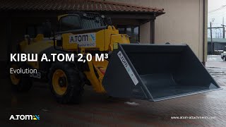 Shovel bucket Evolution 2,0 m³ A.TOM