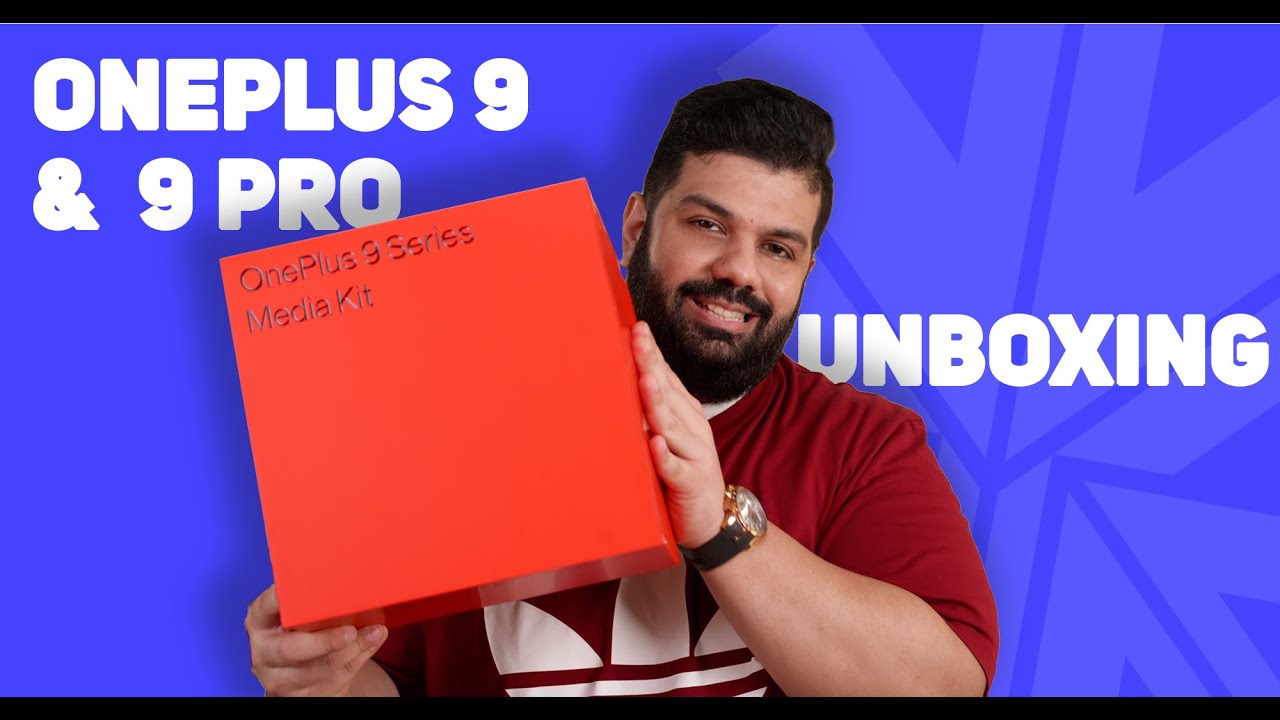 OnePlus 9 And OnePlus 9 Pro Unboxing First Look