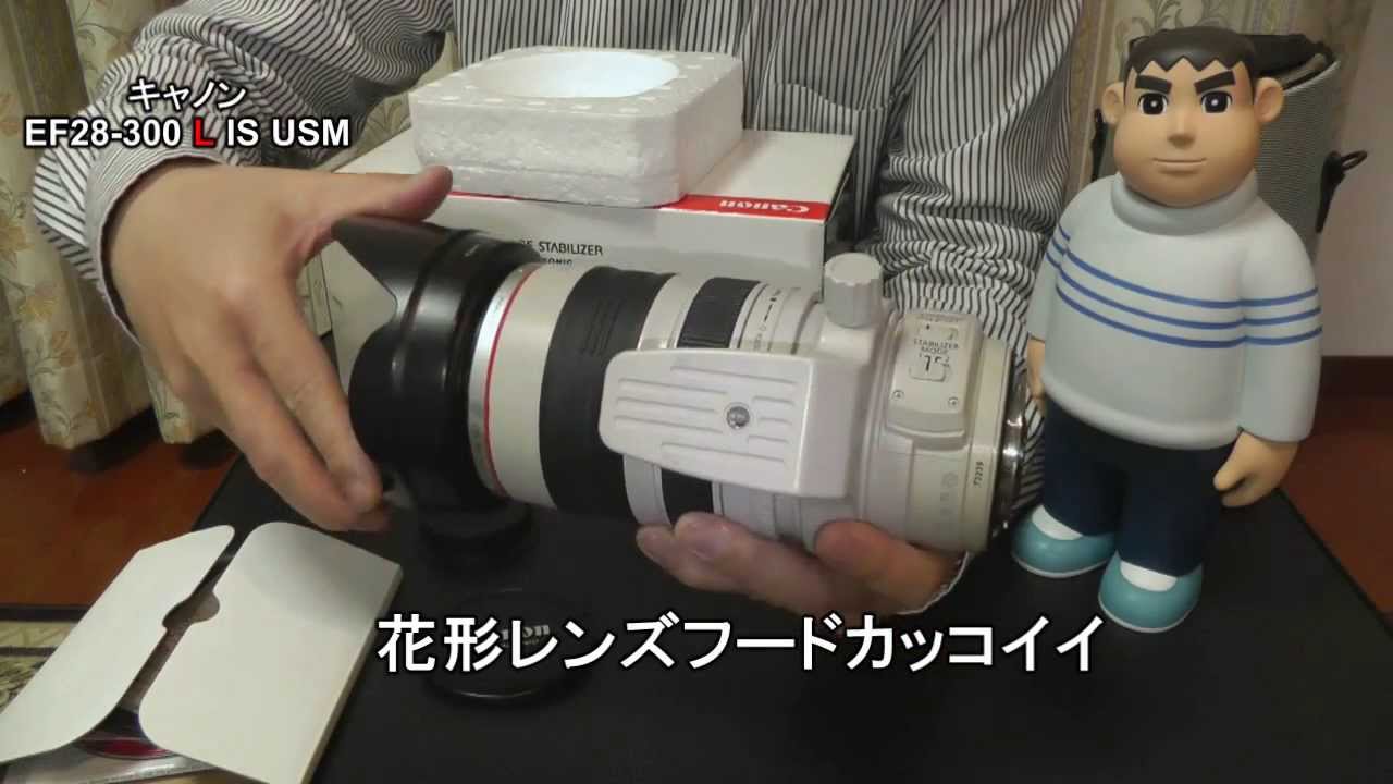 CANON EF28-300mm F3.5-5.6 L USM レビュー