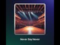 “Never Say Never” originals lyrics by Gracelyn Hall