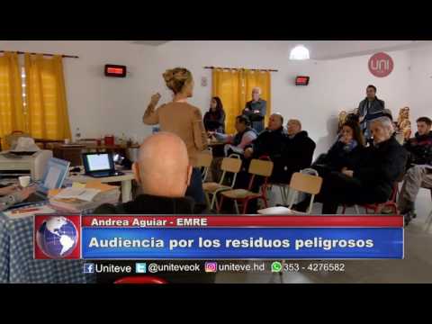 Audiencia por los residuos peligrosos