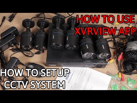 How to set up Maisi CCTV Camera System XVRview App