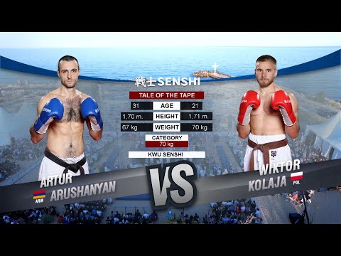 SENSHI 27 | F-1 Wiktor Kolaja (POL) won against Artur Arushanyan (ARM) by unanimous decision