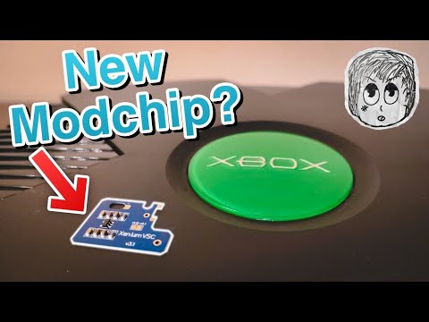 Original Xbox Mods - Jafar Modchip & XeniumVSC Install.