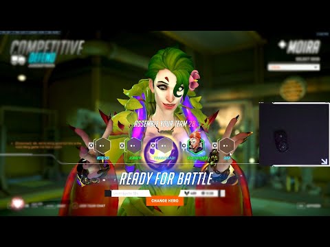 GALE TOP 500 MOIRA GAMEPLAY - OVERWATCH 2 SEASON 5