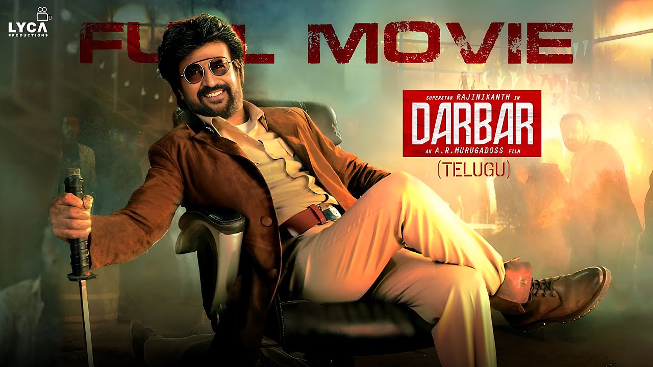 Darbar Full Movie (Telugu) | Rajinikanth | Nayanthara | Nivetha Thomas | AR Murugadoss | Lyca