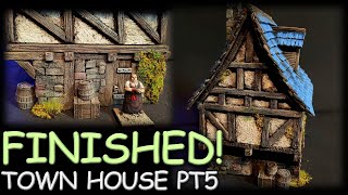 Make Your Tabletop Terrain REAL With These Techniques! | Fantasy Town House PT5