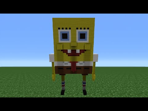 TSMC - Minecraft - Minecraft Tutorial: How To Make Spongebob