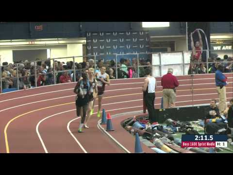 Boys 1600m Sprint Medley Section 1 - New Balance Nationals Indoor 2014