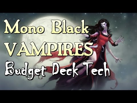Mtg Budget Deck Tech: Mono-Black Vampires in Aether Revolt Standard!