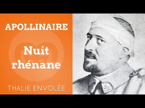 Nuit rhénane - Guillaume Apollinaire - Thalie Envolée (HD)