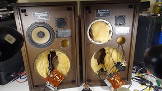 Video thumbnail for BAFLES SPEAKERS AUDINAC 725 ARGENTINA 1976 RESTAURACION P2/3 by juanpablovintage1