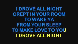 SC3342 07   Pinmonkey   I Drove All Night [karaoke]