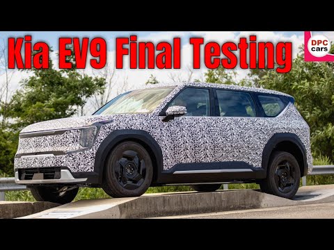 起亜の最新電気自動車 EV9の試験車両動画