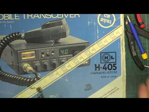 Harvard 420M CB27/81 Uk FM CB radio - service alignment