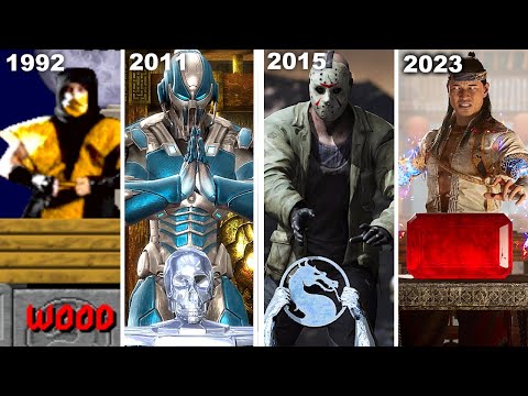 Mortal Kombat Evolution Of Test Your Might MK To MK1 (1992 - 2023)