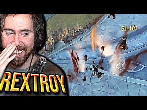 KAMIKAZE! Asmongold Reacts to Rextroy NEW ONE SHOT Combo | Shatter Bomb (Shadowlands)