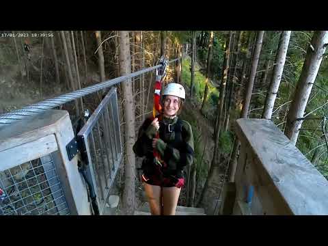 Queenstown Jan 2023 - Ziptrek Eco Tours Zipline  QT