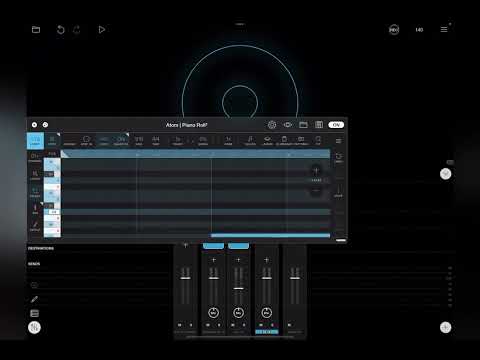 Atom piano roll 2 with Loopy Pro